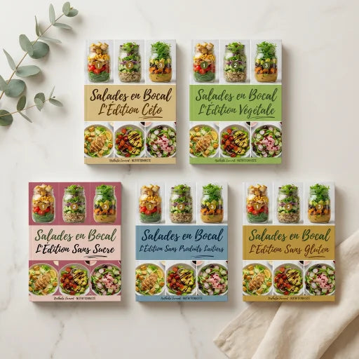 Salades en Bocal — La Collection Complète (PACK X5 ÉDITIONS)